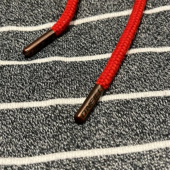 ONeill grey and white striped hoodie - Picture 11 of 13